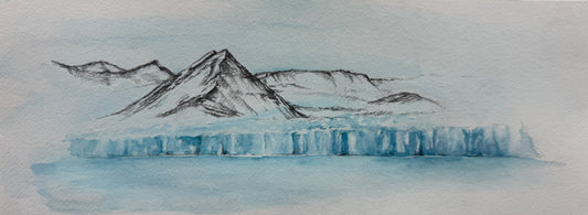 Borebukta Glacier, Svalbard