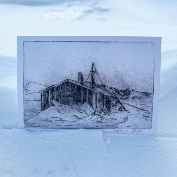 Svalbard Buildings Postcard Set