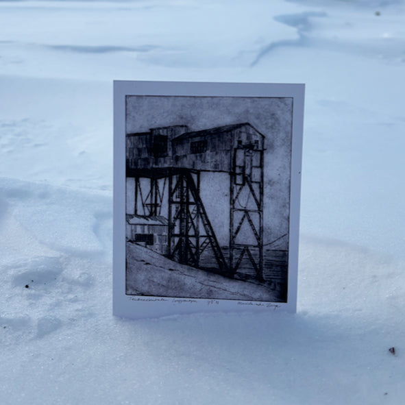 Svalbard Buildings Postcard Set